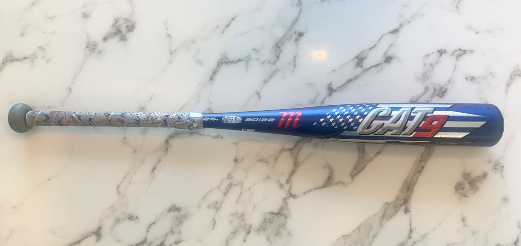 2021 Marucci Pastime CAT9 Alloy Bat 30” (-8) 22 oz
