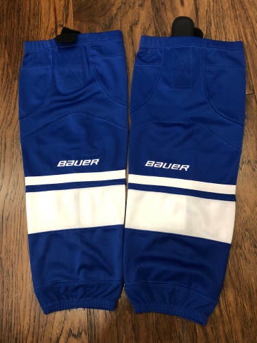 New N BAUER Socks Hockey Socks Size JR L-XL  H-108