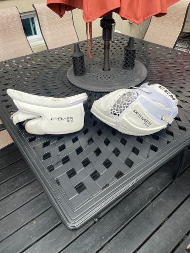 CCM Premier R1.9 Goalie Glove & Blocker Set Intermediate