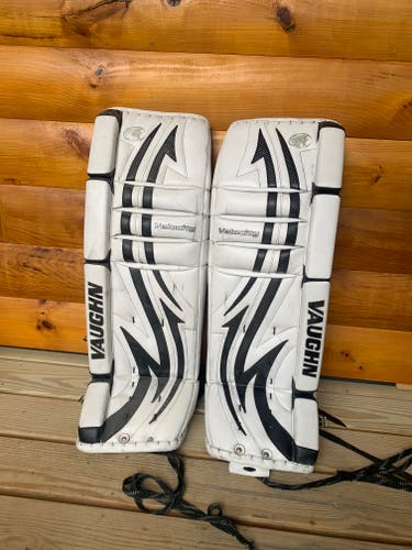 Used 34" Vaughn Goalie Leg Pads