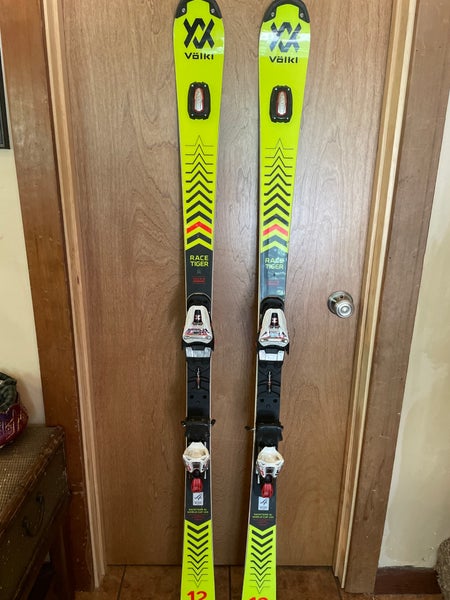 Völkl SL 165 R 12 skis 2021 with marker 16 din bindings, FIS legal men $375
