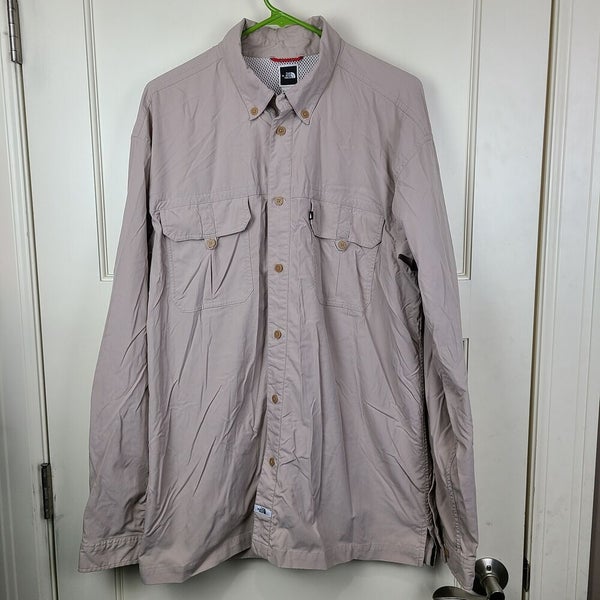 The North Face Men's Long Sleeve Button Down Vented Fishing Shirt