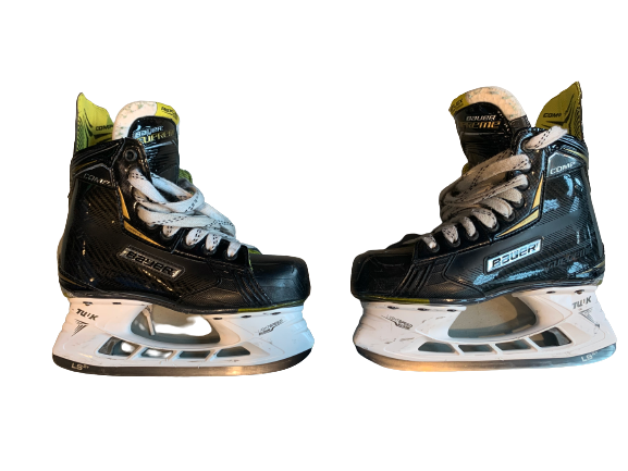 Bauer Used Junior Size 3.5 Hockey Skates
