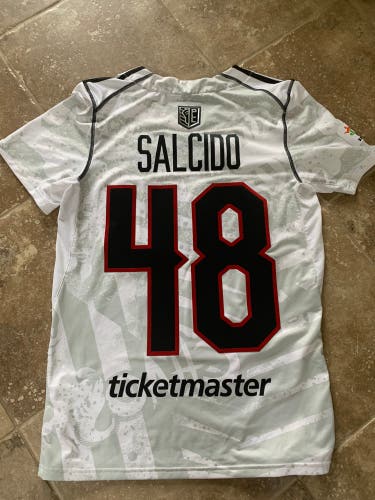 GAME USED SERGIO SALCIDO 2021 PLL CHAOS JERSEY
