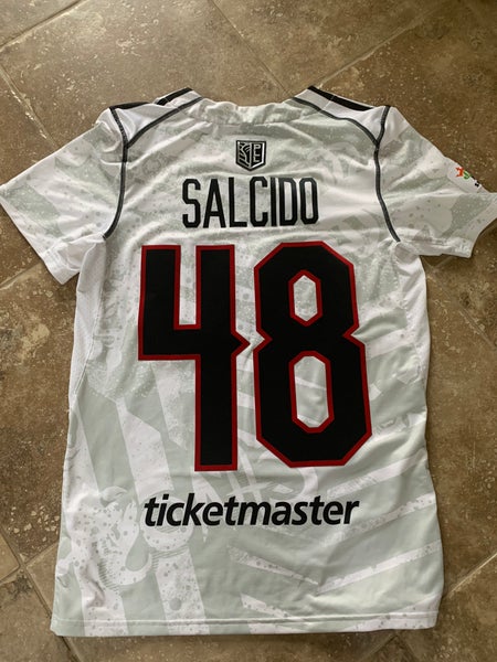 GAME USED SERGIO SALCIDO 2021 PLL CHAOS JERSEY
