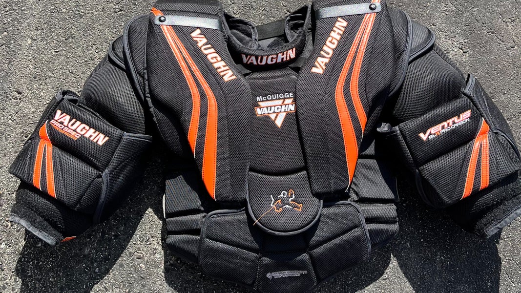 Used Medium Vaughn Ventus SLR Pro Carbon Goalie Chest Protector Pro Stock