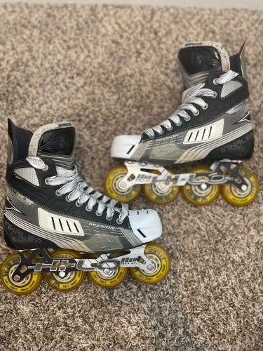 Used Rare Mission Size 8D Inhaler AC3 Inline Skates