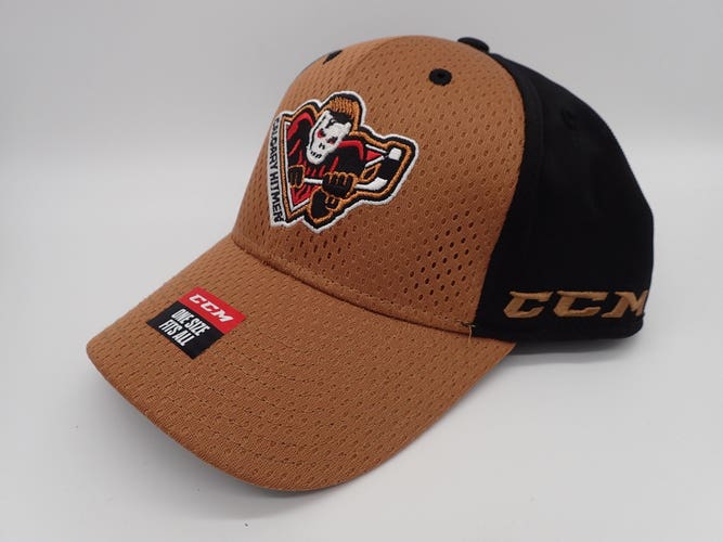 Pro Stock CCM Calgary Hitmen Hat NWT One size fits all New WHL Cap