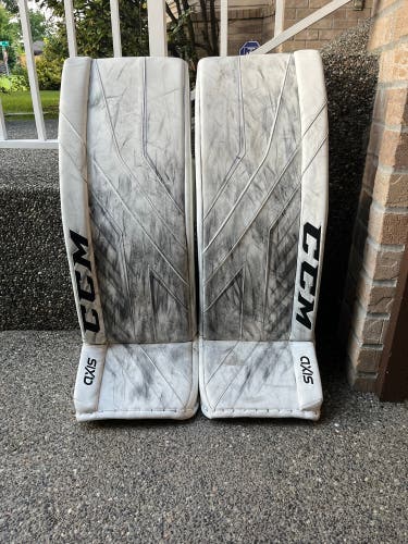 34" CCM  Axis Pro Goalie Leg Pads