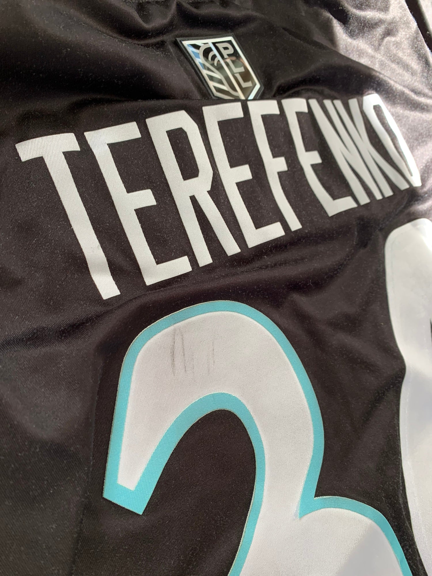 Ryan Terefenko Game-Worn 2021 PLL Chrome Rookie Jersey