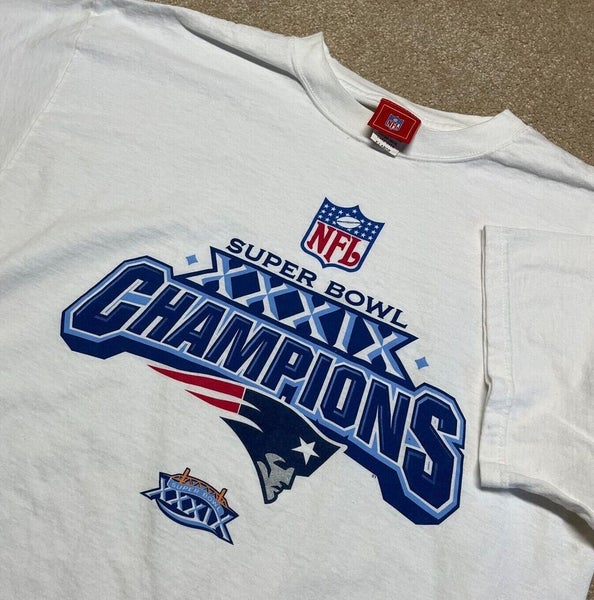 Vintage NFL New England Patriots Super Bowl 39 T-shirt