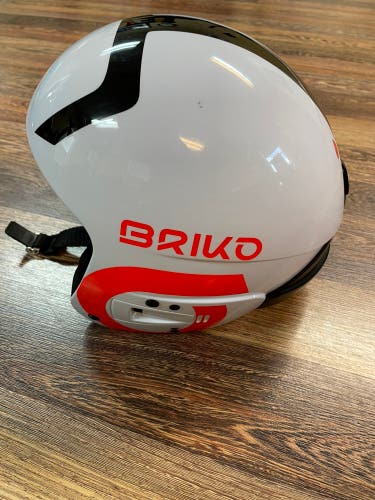 Used Medium Briko Vulcano FIS Helmet FIS Legal