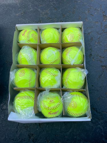 New Softball 12 Pack (1 Dozen)