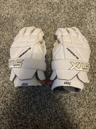 Used Player's STX 13" Surgeon 700 Lacrosse Gloves