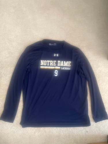 Notre Dame Lacrosse UA Long Sleeve