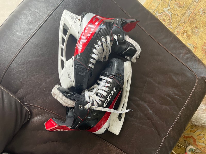 Used CCM Wide Width Pro Stock Size 7.5 JetSpeed FT4 Pro Hockey Skates