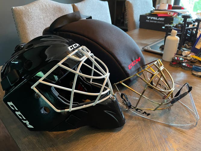 CCM GFL 1.9 Goalie Mask + Extras