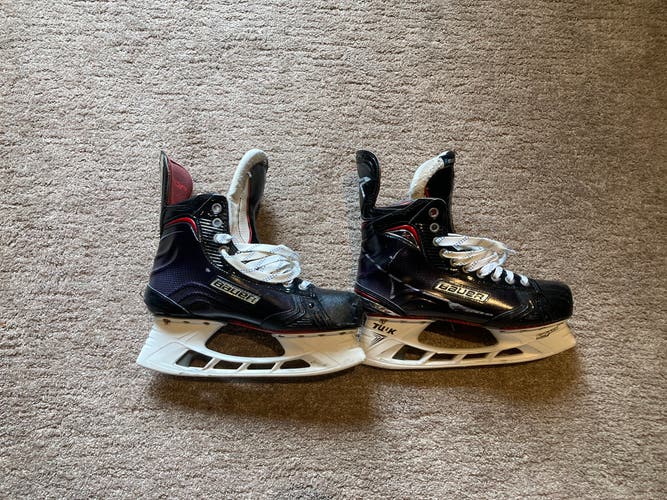 Used Bauer Regular Width Pro Stock Size 7.5 Vapor 1X Hockey Skates