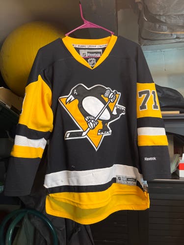 Evgeni Malkin Reebok Jersey (Youth Lg/Xl)