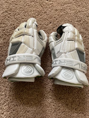 Used Player's Maverik 13" M5 Lacrosse Gloves