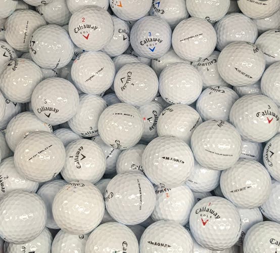 Refurbished Callaway 50 Pack Balls (Near MINT Condition)