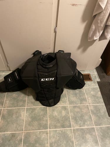 Used Small CCM  Premier R1.9 Goalie Chest Protector