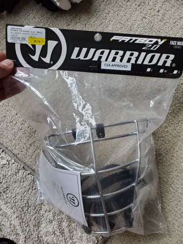 Warrior FATBOY 2.0 cage chrome medium