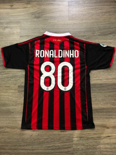 Adidas AC Milan Ronaldinho Soccer Jersey