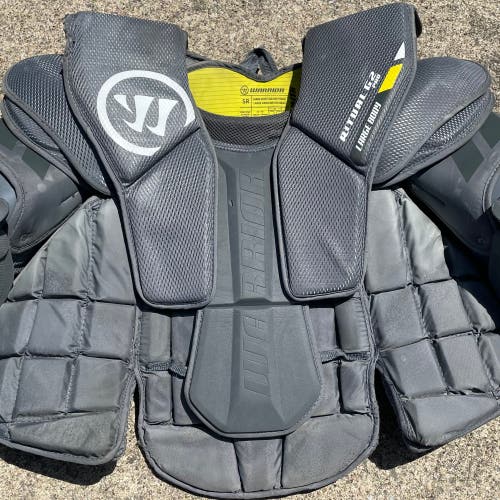 Used Large Warrior  Ritual G2 PRO Goalie Chest Protector