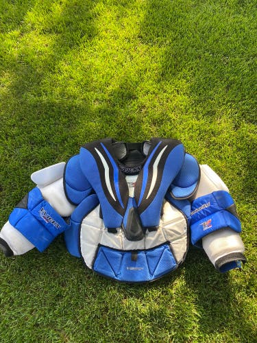 Used XL Vaughn Pro Stock Velocity V7 Goalie Chest Protector