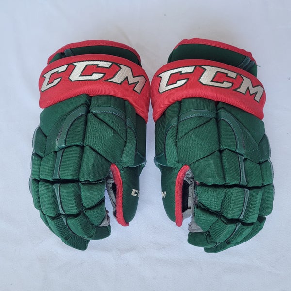 13" CCM HG12XP Minnesota Wild Pro Stock Gloves