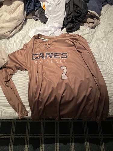 Canes baseball long sleeve