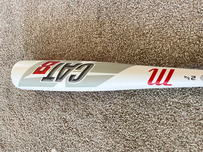 Used USSSA Certified 2019 Marucci Alloy CAT 8 Bat (-10) 18 oz 28"