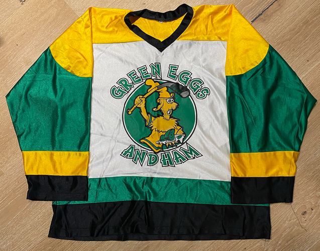 Green Eggs & Ham Adult Men's Used Club Jersey (Home/Away Set)