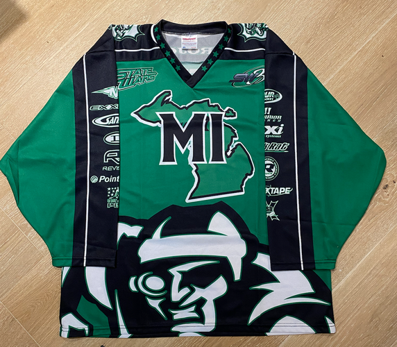 Michigan Adult Men's XXL Used Game Jersey