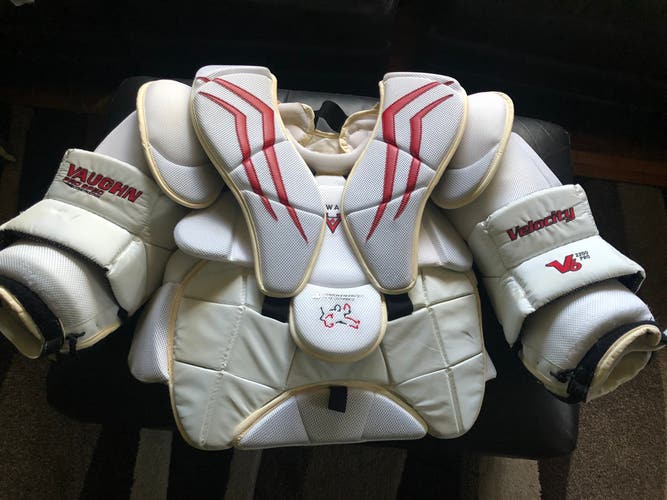 New XL Vaughn Velocity V6 Goalie Chest Protector