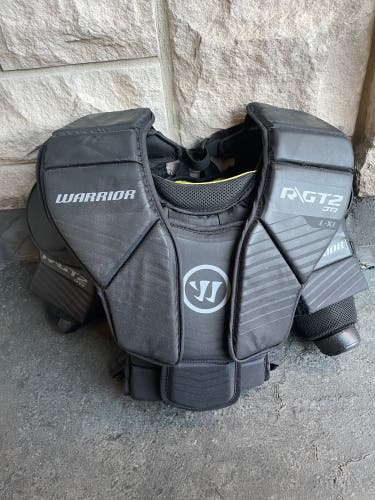 Used Large Warrior Ritual GT2 Goalie Chest Protector