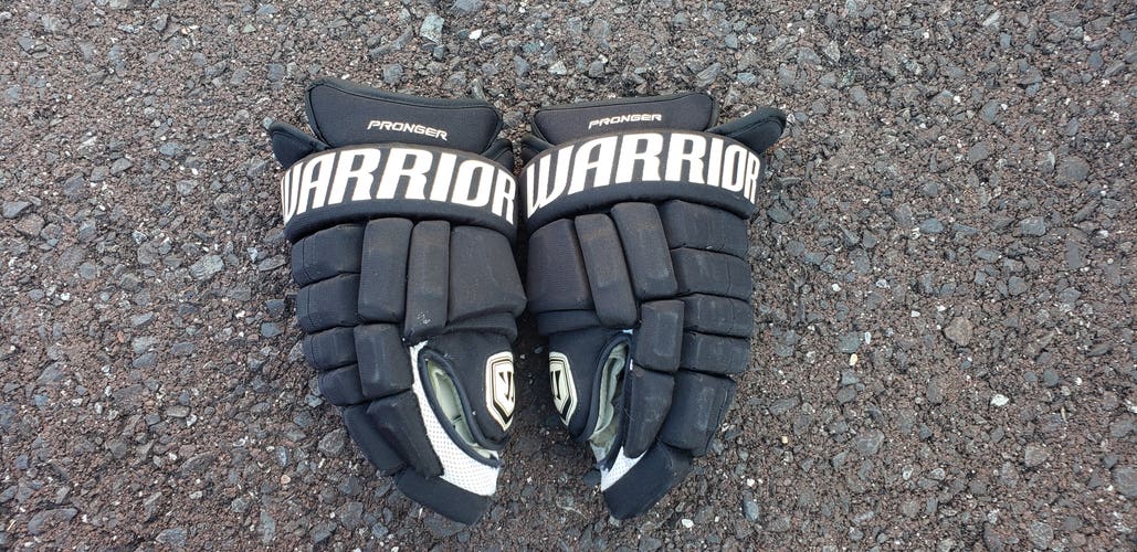 Chris Pronger Flyers Winter Clsssic Used Warrior Franchise Gloves 15" Pro Stock