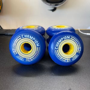 Champion Wheels X SOFT | 80MM and 76MM Inline Roller Hockey Wheels (PACK OF 8)