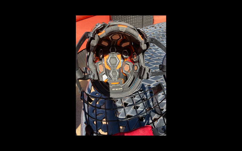 Used Medium CCM Tacks 710 Helmet
