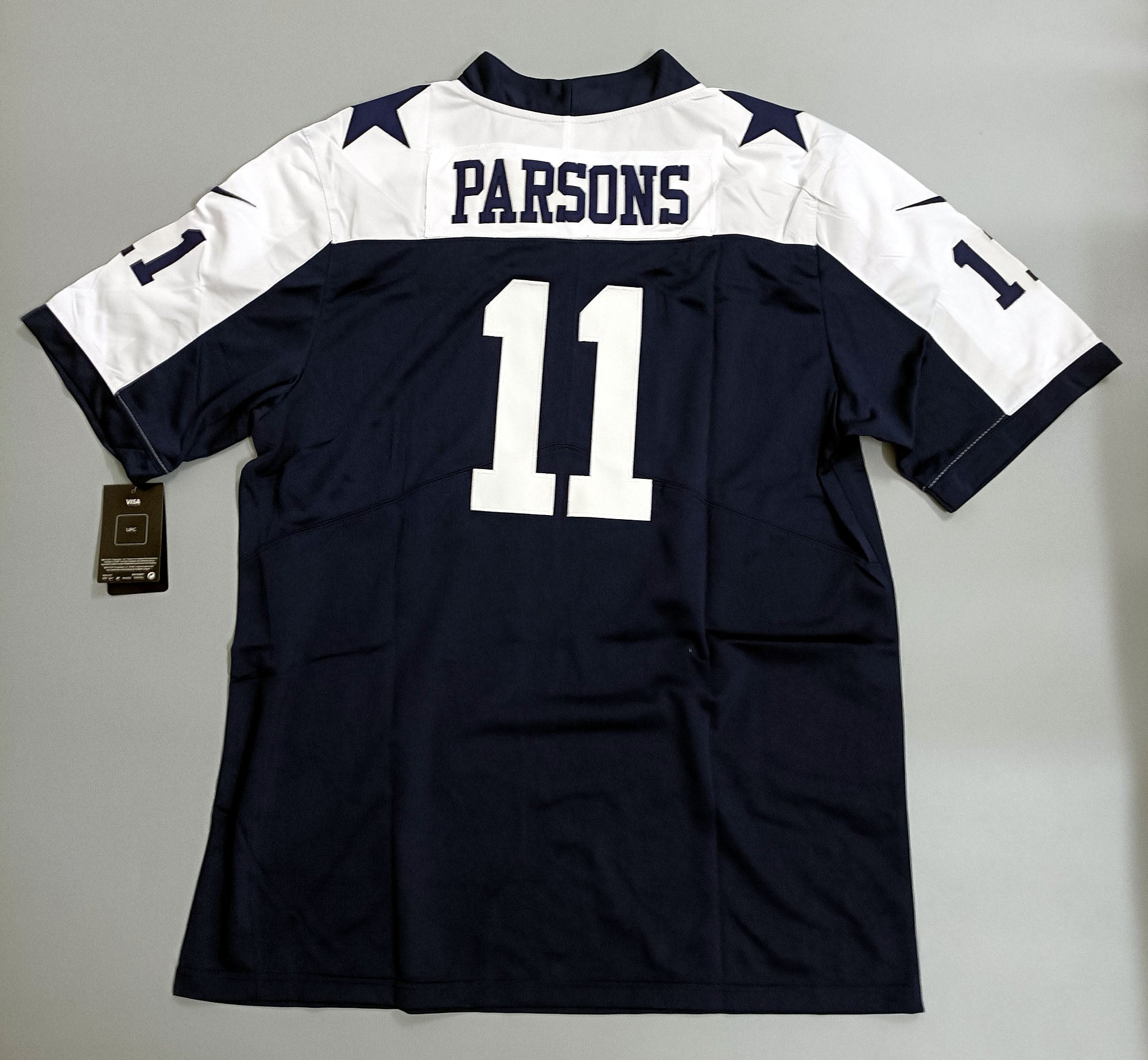 Men's Cowboys Micah Parsons Alternate Vapor Limited Navy Jersey SIZE XL ...
