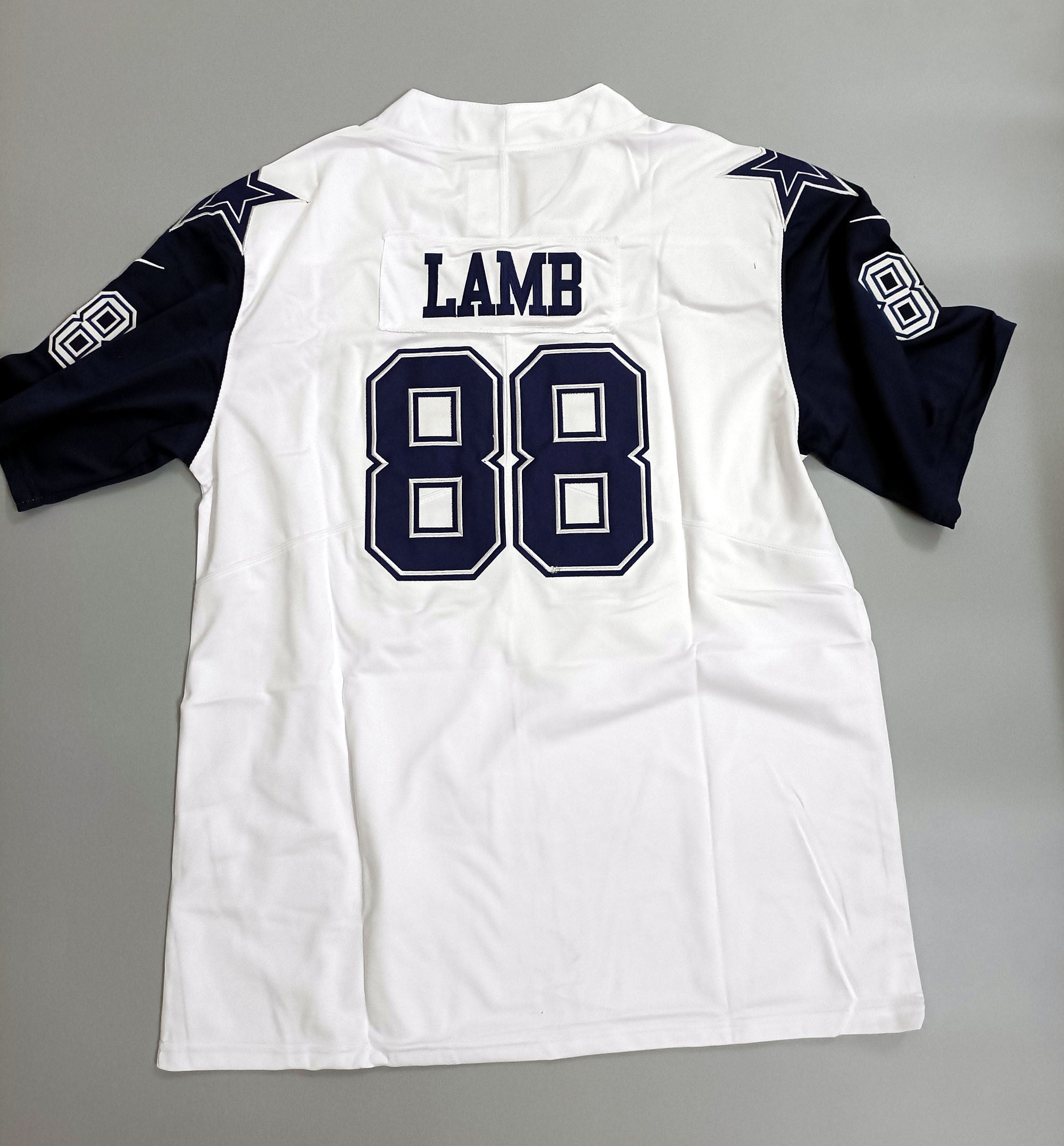 Men's Rush Ceedee Lamb Cowboys White Jersey