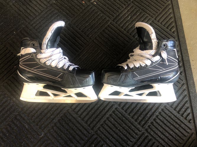 Used Bauer Regular Width  Size 4.5 Supreme S170 Hockey Goalie Skates