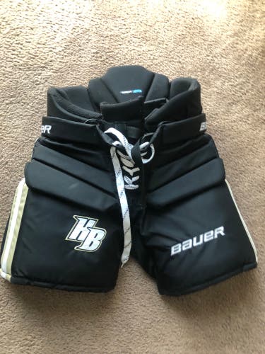 Used Large Bauer  custom Hockey Goalie Pants