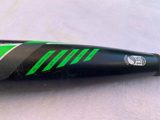 Used USSSA Certified Easton Composite Mako Bat (-10) 20 oz 30"