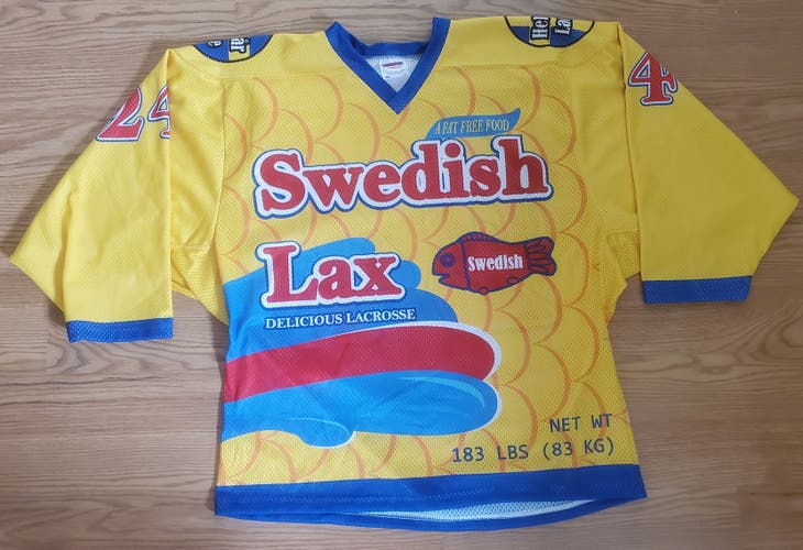 Helan Gar "Swedish Fish" Lacrosse Jersey