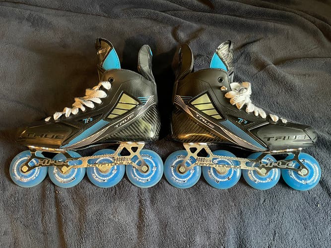 Used True TF9 Roller Skates With Kryptonium Chassis