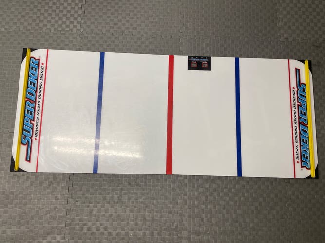 Super Deker advanced hockey training system