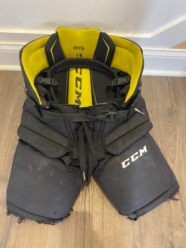 Used Large CCM  Premier R1.5 Hockey Goalie Pants