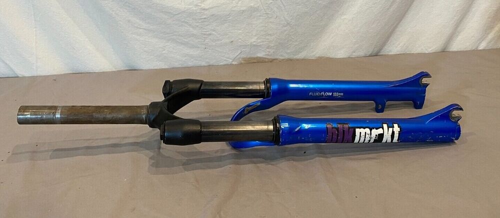 Manitou 100mm Travel Fluid Flow Disc Brake 26" QR Suspension Fork 190mm 1-1/8"
